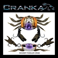 CRANKA Crab - Treble Hook Model - 50mm (2 inch) - Heavy 5.9 Gram (0.208 ounce)
