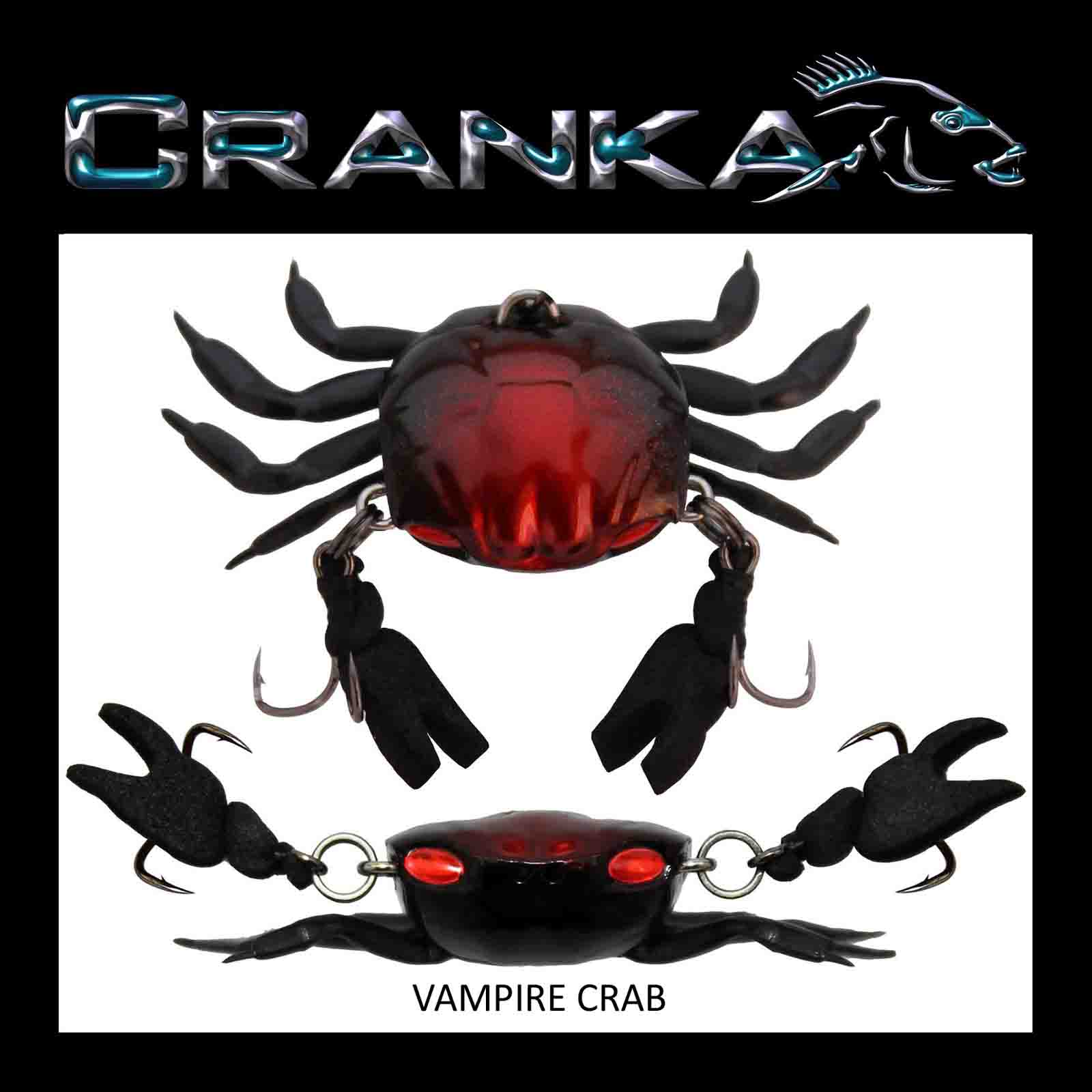 CRANKA Crab - 50mm Treble Hook Model 3.9 Gram Light - Fishing Lure