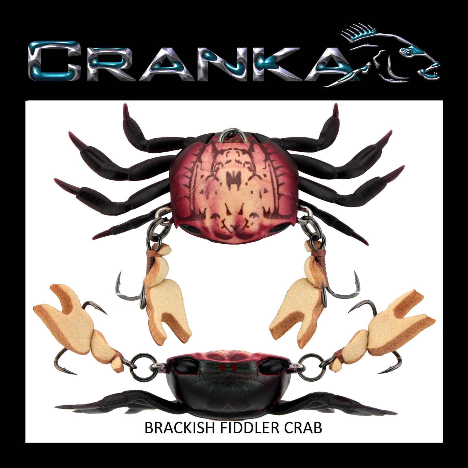 CRANKA Crab - 65mm Treble Hook Model 9.5 Gram - Fishing Lure