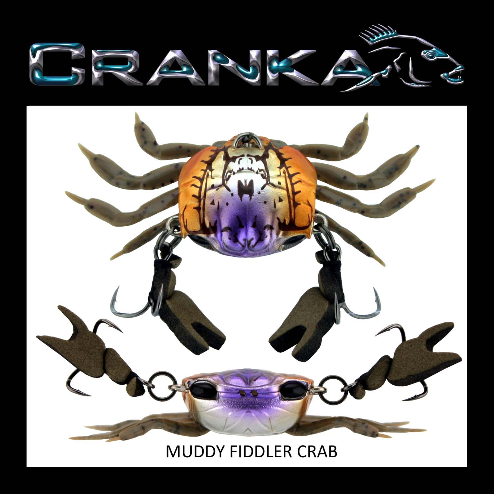 5739 Cranka Crab Sinking Lure 3.9 grams CR-18-VAM 