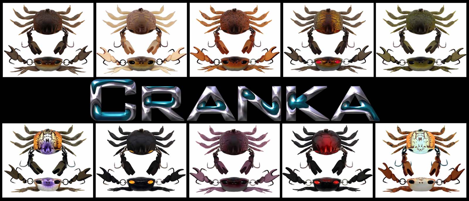 CRANKA Lures - Home of the Original CRANKA Crab Lure! - Overseas