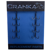 CRANKA Replacement Treble Hooks #12