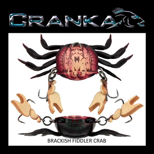 Crab - Treble Hook Model - 65mm (2.56 inch) - 9.5 grams (0.335 ounce) - BRACKISH FIDDLER