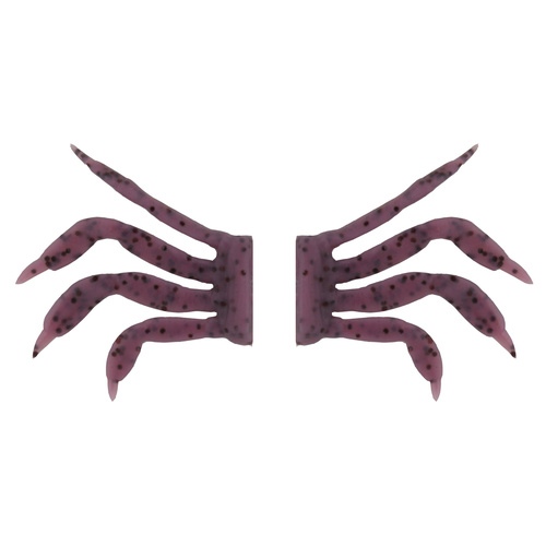 Crab Replacement Legs - 50mm Treble Hook Model - PURPLE LEG SET