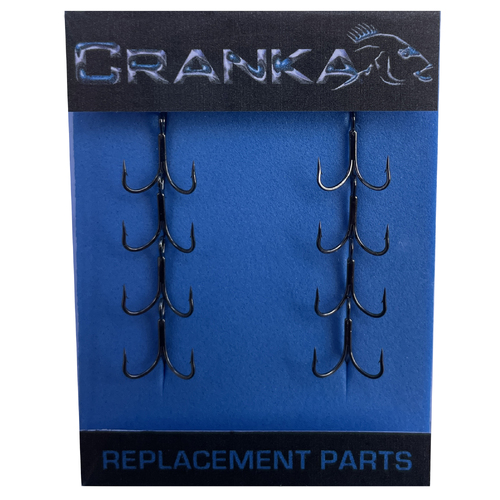 CRANKA Replacement Treble Hooks #12