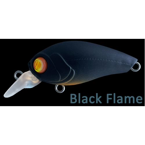 Crank - 35mm (1.38 inch) - Shallow - BLACK FLAME